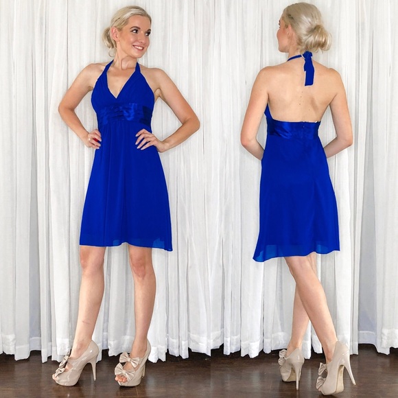 B Darlin Dresses & Skirts - Blue Cocktail Party Bridesmaid Dress